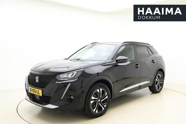 Zwart Gebruikt 2020 Peugeot e-2008 Allure SUV | € 17.950 (Eerlijke prijs) - Afbeelding 1/4