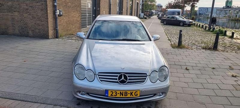 Occasion Mercedes CLK200 Elegance 163 PK (119 kW) 2003 Grijs Coupé