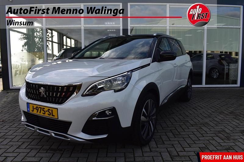 Wit Occasion 2020 Peugeot 5008 Premium SUV | € 16.240 (Eerlijke prijs) - Afbeelding 1/4