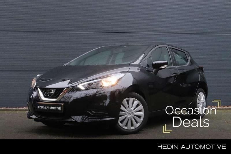 Zwart Occasion 2022 Nissan Micra Acenta Hatchback | € 12.250 (Eerlijke prijs) - Afbeelding 1/3