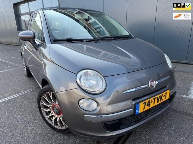 Grijs Gebruikt 2011 Fiat 500 Lounge Hatchback | € 4.899 (Eerlijke prijs) - Afbeelding 1/4