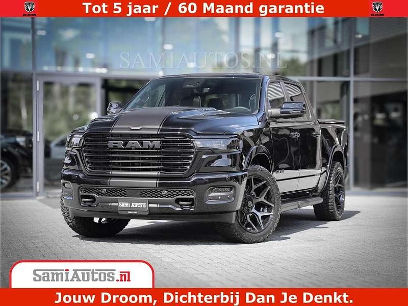 Zwart Nieuw 2024 Dodge Ram Pickup | € 77.950 (Goede deal) - Afbeelding 1/4