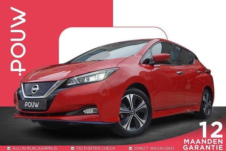 Rood Occasion 2020 Nissan Leaf N-Connecta Hatchback | € 13.950 (Eerlijke prijs) - Afbeelding 1/4