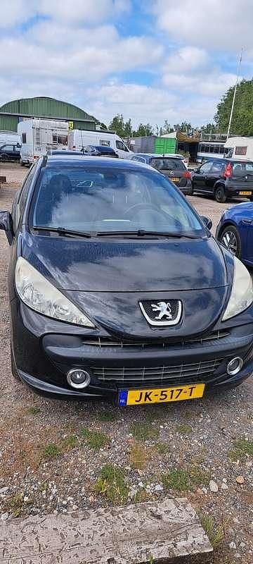 Zwart Gebruikt 2008 Peugeot 207 Hatchback | € 875 (Eerlijke prijs) - Afbeelding 1/4
