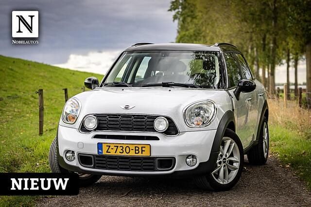 Wit Gebruikt 2011 Mini Cooper SD Countryman SUV | € 6.740 - Afbeelding 1/4