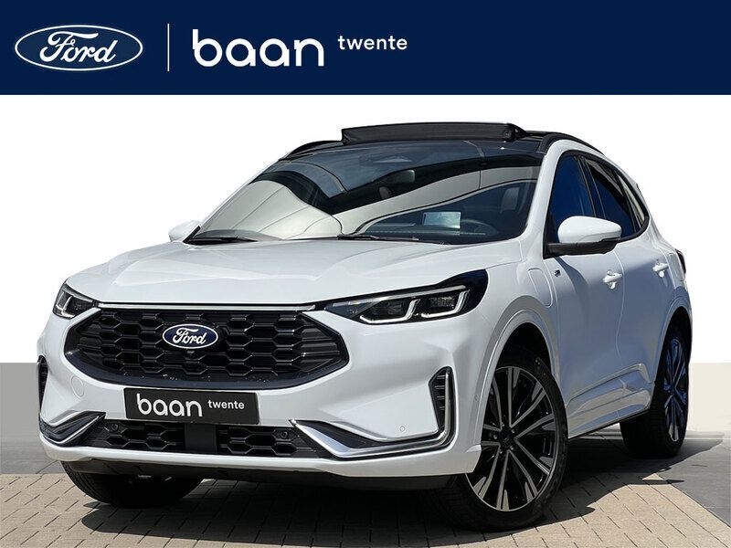 Wit Nieuw 2025 Ford Kuga ST-Line X SUV | € 49.995 (Iets duurder) - Afbeelding 1/4