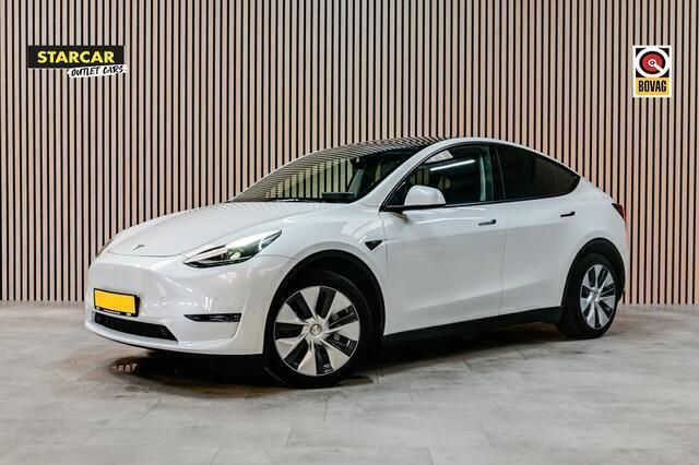 Wit, metallic lak Gebruikt 2022 Tesla Model Y Long Range AWD SUV | € 44.750 (Duur) - Afbeelding 1/4