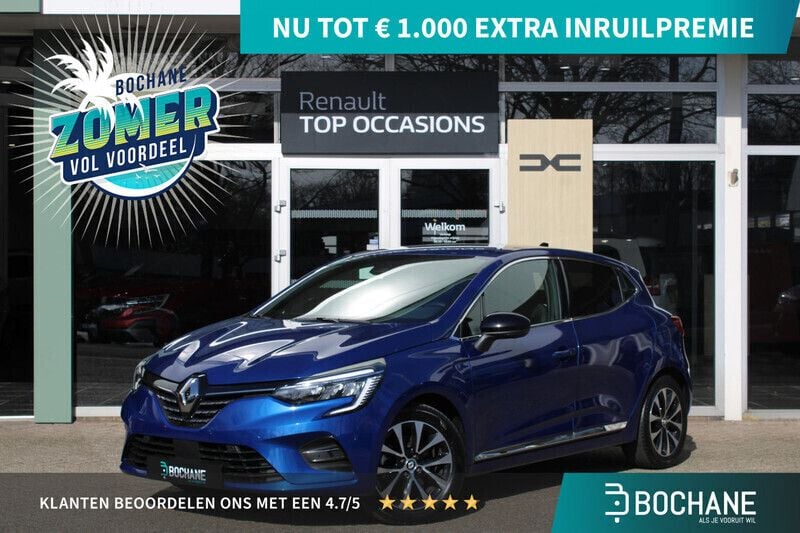 Blauw Gebruikt 2023 Renault Clio V Techno Hatchback | € 22.045 (Eerlijke prijs) - Afbeelding 1/4