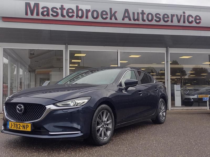 Blauw Gebruikt 2020 Mazda 6 Comfort Sedan | € 22.900 (Eerlijke prijs) - Afbeelding 1/4