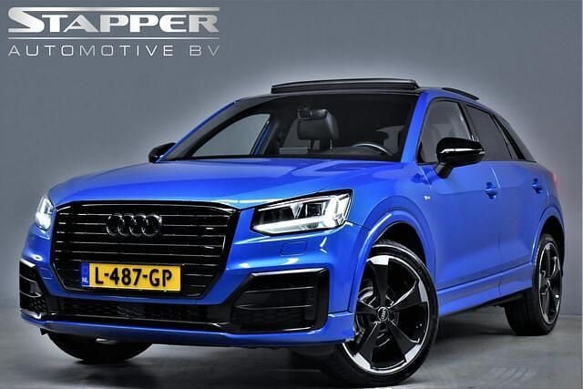 Blauw Occasion 2017 Audi Q2 S-Line SUV | € 20.995 (Eerlijke prijs) - Afbeelding 1/4