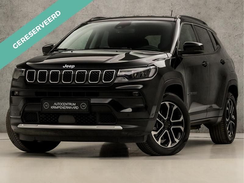 Zwart Gebruikt 2022 Jeep Compass Limited SUV | € 25.445 - Afbeelding 1/4