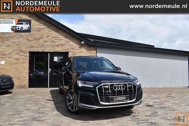 Zwart Gebruikt 2021 Audi Q7 S-Line SUV | € 43.750 (Goede deal) - Afbeelding 1/4