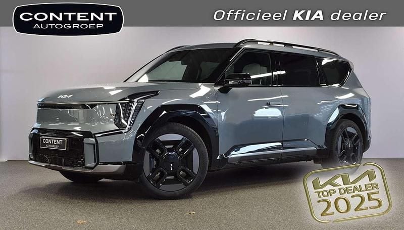 Zwart, metallic lak Gebruikt 2023 Kia EV9 3 SUV | € 75.840 (Eerlijke prijs) - Afbeelding 1/4