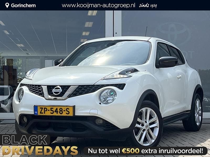 Wit Gebruikt 2019 Nissan Juke N-Connecta SUV | € 12.450 (Goede deal) - Afbeelding 1/4
