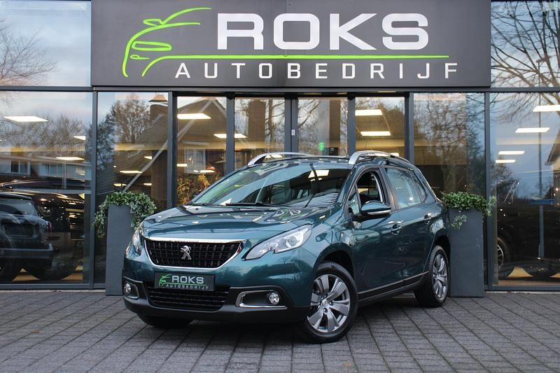 Groen (metallic) Gebruikt 2017 Peugeot 2008 SUV | € 9.850 (Goede deal) - Afbeelding 1/4