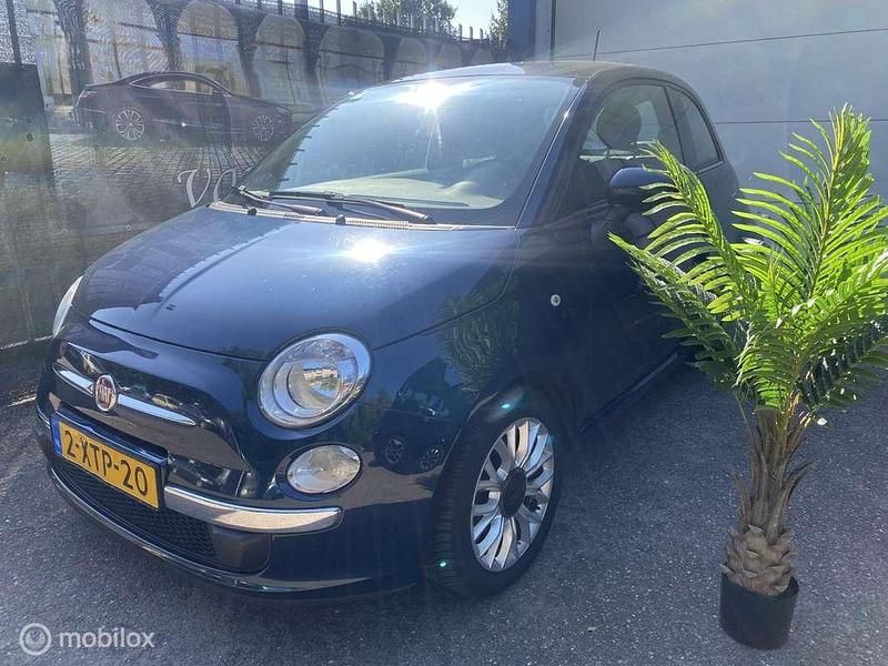 Blauw Gebruikt 2014 Fiat 500 Lounge Hatchback | € 4.995 (Eerlijke prijs) - Afbeelding 1/4