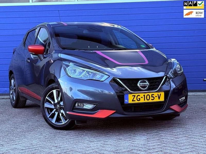 Occasion Nissan Micra N-Connecta 101 PK (74 kW) 2019 Grijs Hatchback