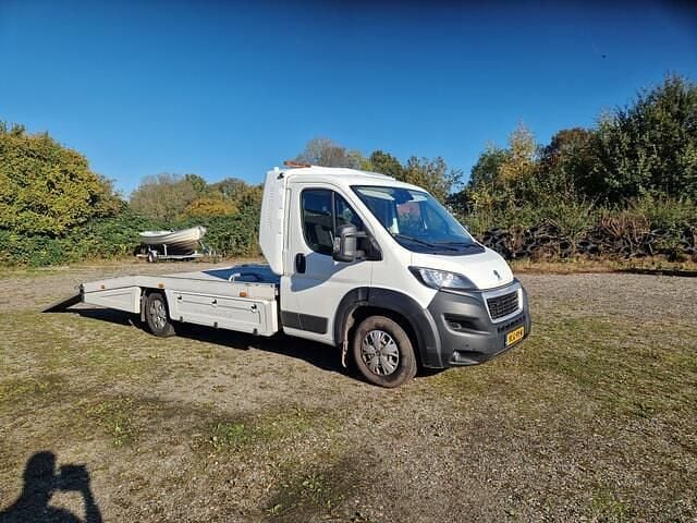 Wit Gebruikt 2021 Peugeot Boxer Van | € 37.500 - Afbeelding 1/4
