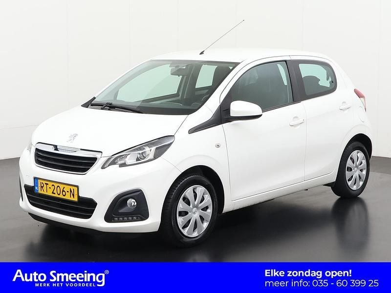 Wit Gebruikt 2018 Peugeot 108 Active Hatchback | € 8.740 (Eerlijke prijs) - Afbeelding 1/4