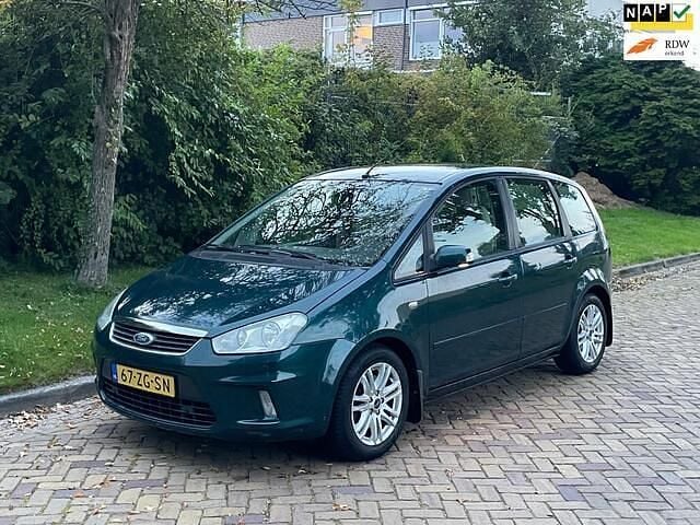 Groen Gebruikt 2008 Ford C-MAX Ghia MPV | € 4.750 (Eerlijke prijs) - Afbeelding 1/4