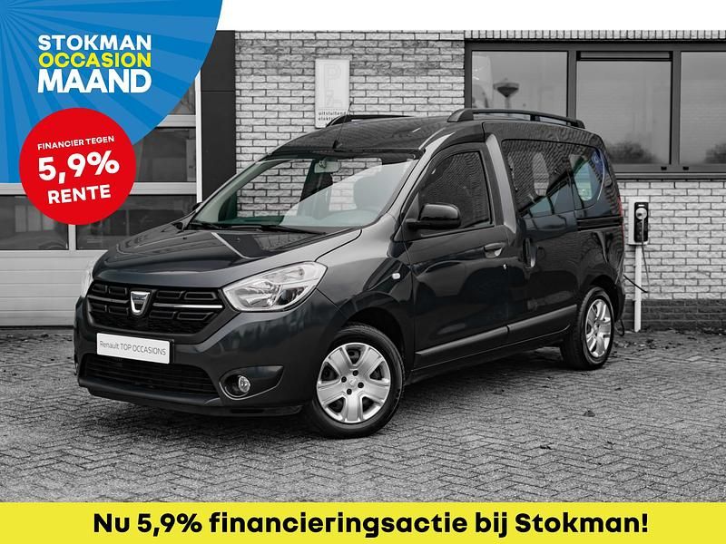 Grijs Occasion 2019 Dacia Dokker Lauréate MPV | € 16.900 (Iets duurder) - Afbeelding 1/3