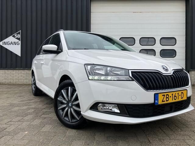 Wit Gebruikt 2019 Skoda Fabia Ambition Stationwagen | € 10.750 (Eerlijke prijs) - Afbeelding 1/4