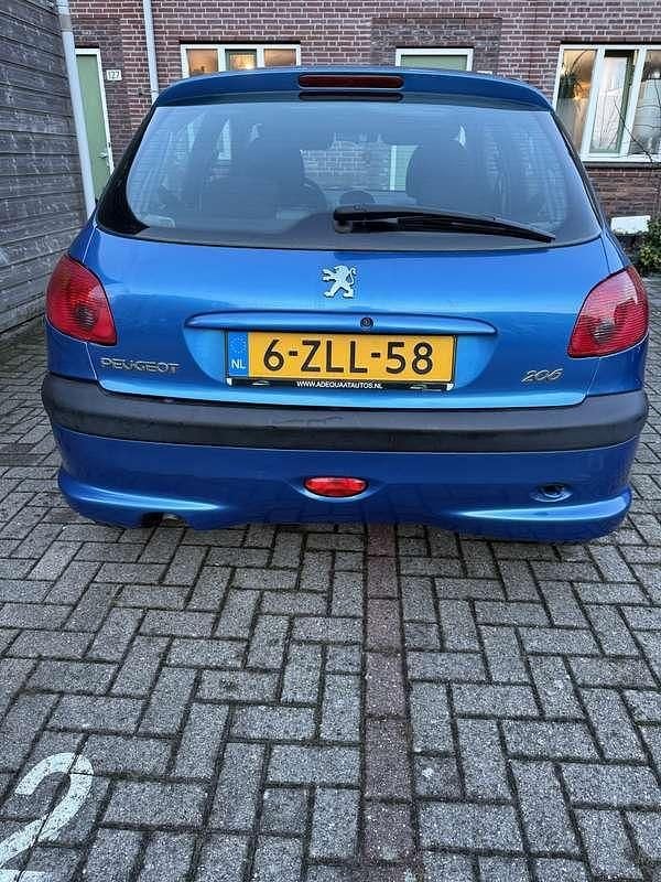 Occasion Peugeot 206 60 PK (44 kW) 2004 Blauw Hatchback