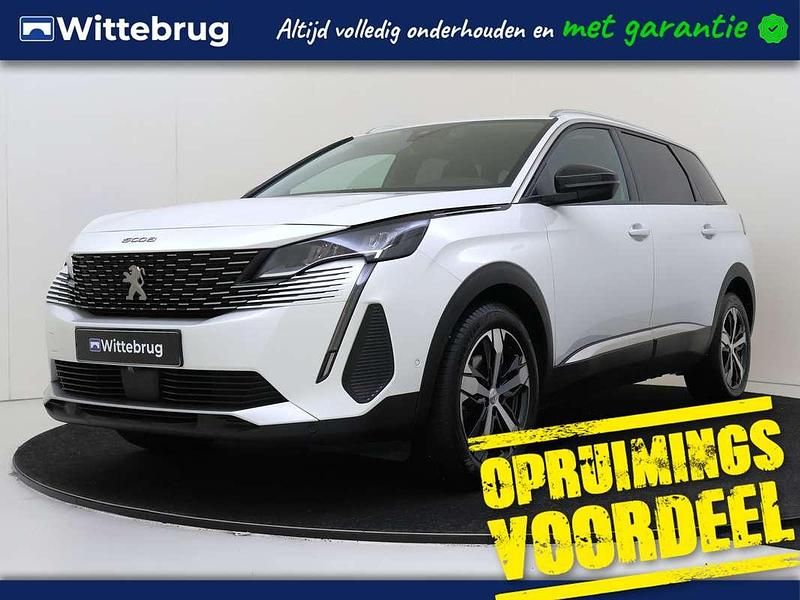 Wit Gebruikt 2022 Peugeot 5008 Allure MPV | € 26.000 (Eerlijke prijs) - Afbeelding 1/3