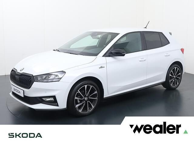 Wit Gebruikt 2024 Skoda Fabia Monte Carlo Hatchback | € 23.840 (Iets duurder) - Afbeelding 1/4