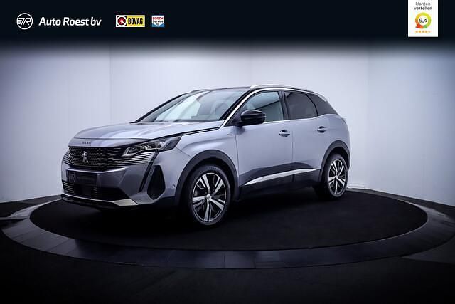 Grijs Gebruikt 2021 Peugeot 3008 Business-Line SUV | € 22.750 (Eerlijke prijs) - Afbeelding 1/4