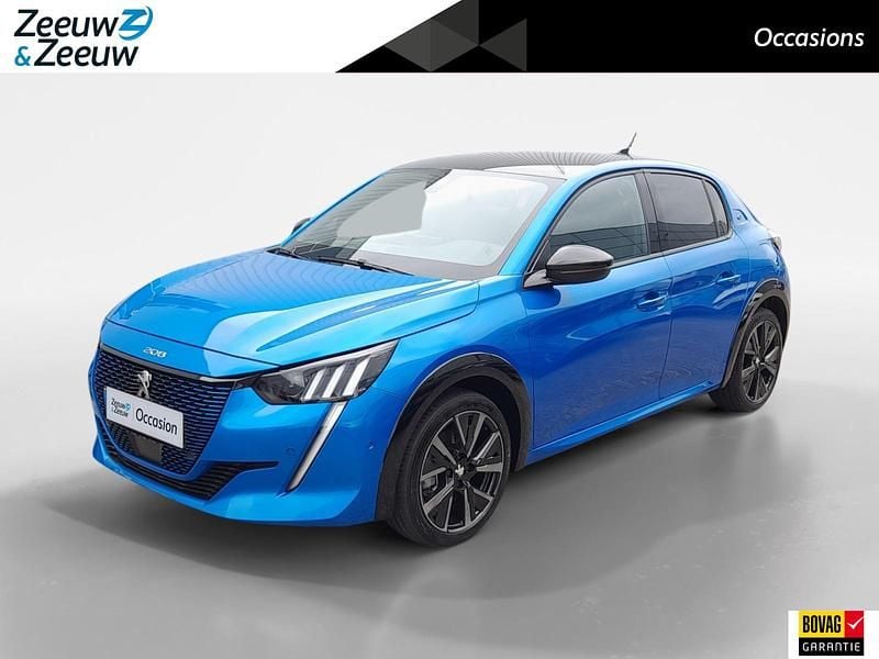 Blauw Occasion 2023 Peugeot e-208 GTi Hatchback | € 19.945 (Goede deal) - Afbeelding 1/4