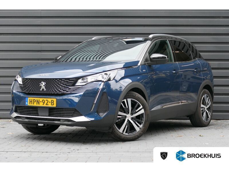 Blauw Gebruikt 2022 Peugeot 3008 GT SUV | € 27.200 (Eerlijke prijs) - Afbeelding 1/4
