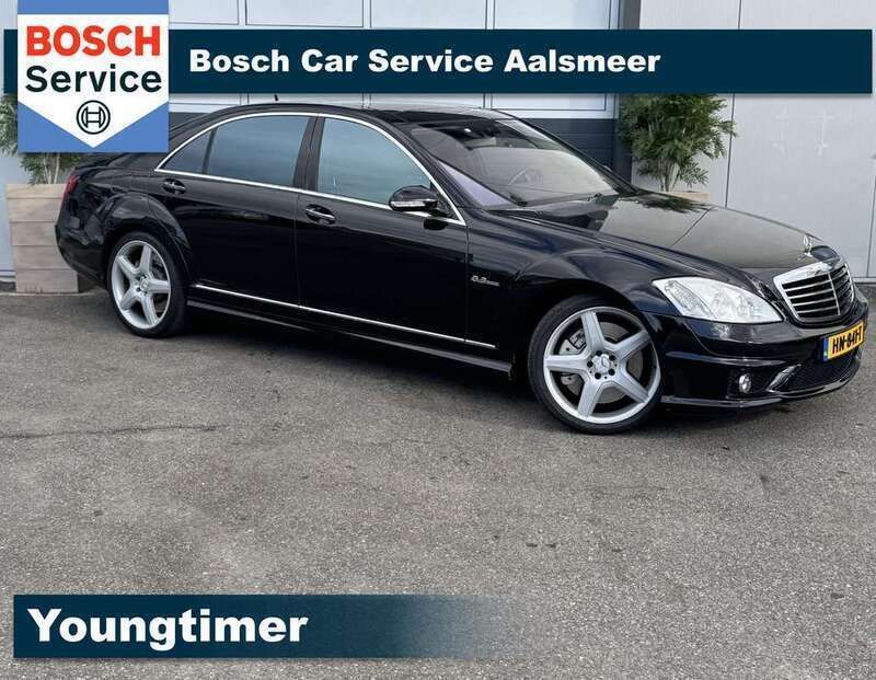 Zwart, metallic lak Gebruikt 2008 Mercedes S63 AMG AMG Sedan | € 25.500 - Afbeelding 1/4