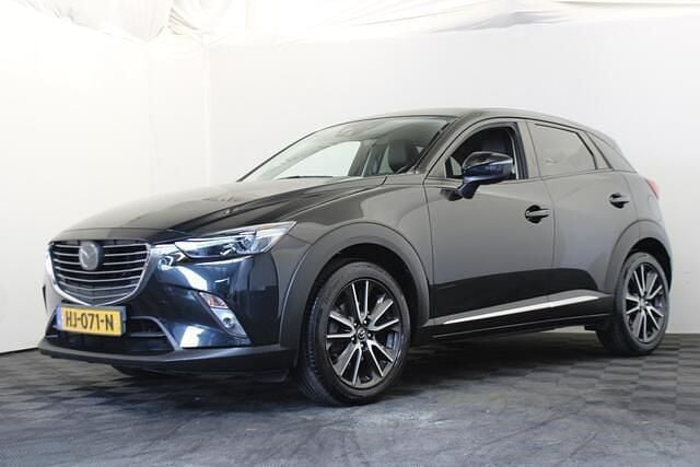 Zwart, metallic lak Gebruikt 2015 Mazda CX-3 SUV | € 15.999 (Eerlijke prijs) - Afbeelding 1/4