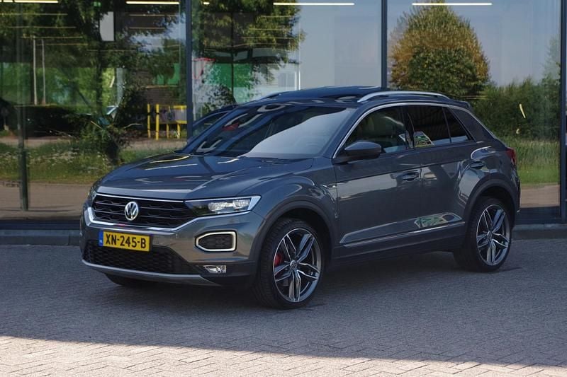Grijs Gebruikt 2019 VW T-Roc Sport SUV | € 24.750 (Goede deal) - Afbeelding 1/4