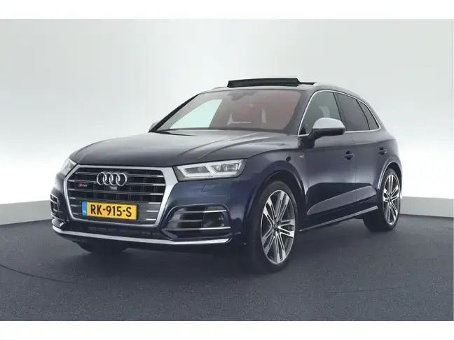 Blauw Gebruikt 2017 Audi SQ5 Proline SUV | € 39.949 (Eerlijke prijs) - Afbeelding 1/4