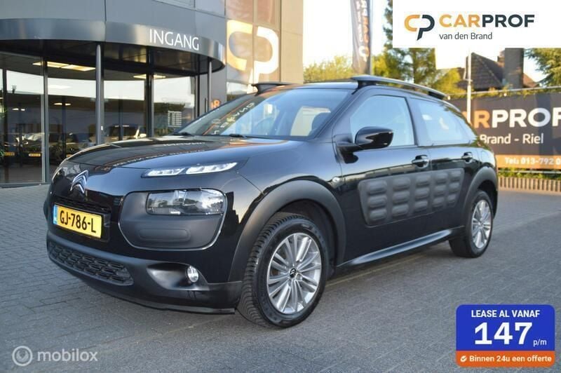 Zwart Gebruikt 2015 Citroën C4 Cactus Business Class Hatchback | € 8.950 (Eerlijke prijs) - Afbeelding 1/4