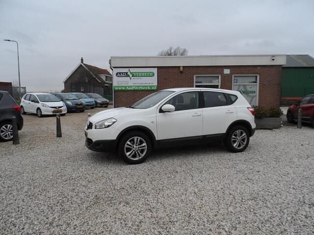 Wit Gebruikt 2012 Nissan Qashqai Visia SUV | € 4.699 (Eerlijke prijs) - Afbeelding 1/4