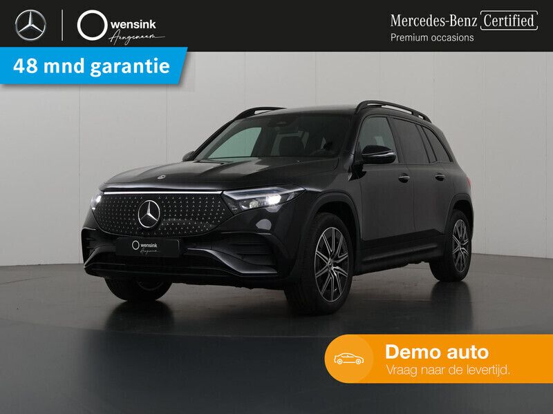 Zwart Gebruikt 2025 Mercedes EQB250+ AMG line SUV | € 52.385 (Goede deal) - Afbeelding 1/4
