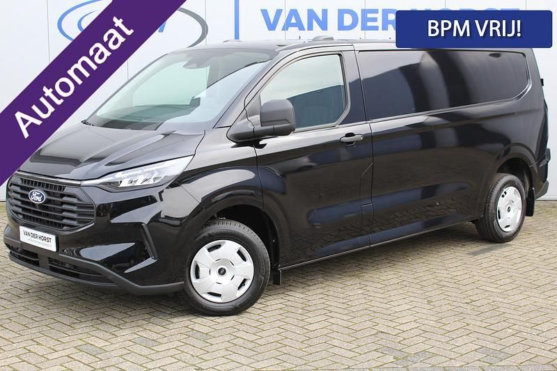 Zwart Gebruikt 2024 Ford Transit Custom Trend Van | € 37.950 (Duur) - Afbeelding 1/3