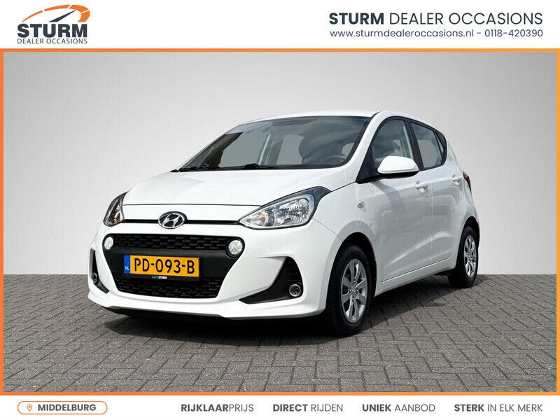 Wit Gebruikt 2017 Hyundai i10 GO! Hatchback | € 7.889 (Eerlijke prijs) - Afbeelding 1/4