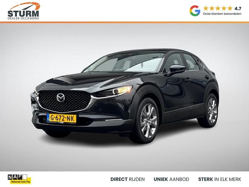 Zwart Occasion 2019 Mazda CX-30 Comfort SUV | € 21.579 (Eerlijke prijs) - Afbeelding 1/4