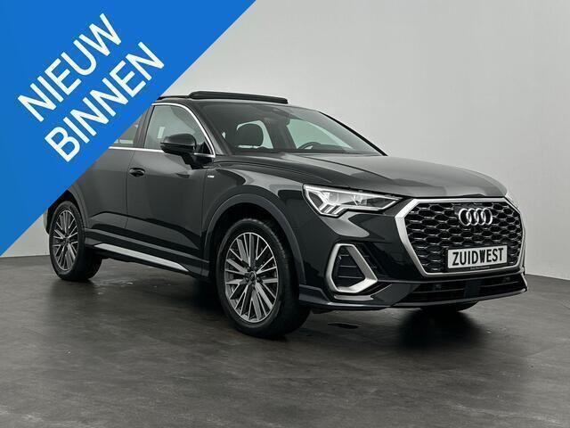 Zwart Gebruikt 2021 Audi Q3 Sportback S-Line SUV | € 35.950 (Super prijs) - Afbeelding 1/4