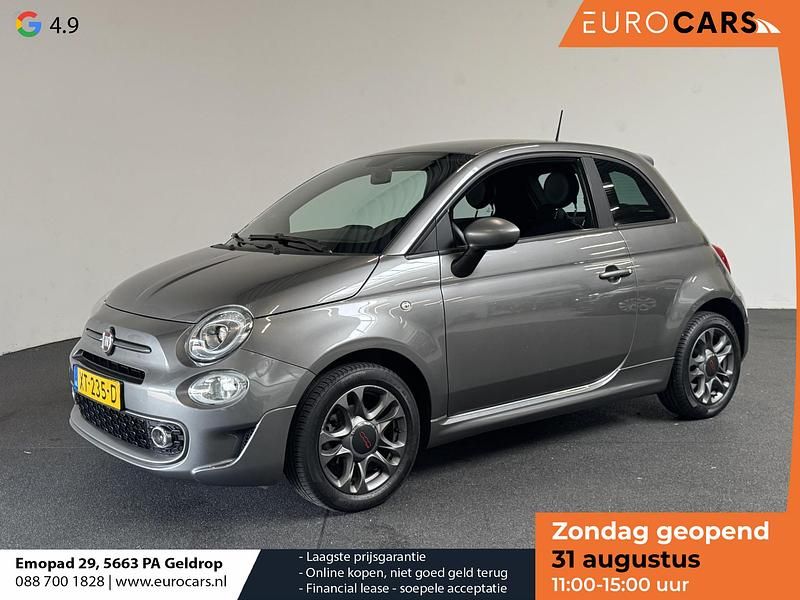 Grijs Gebruikt 2018 Fiat 500 Sport Hatchback | € 9.840 (Eerlijke prijs) - Afbeelding 1/4