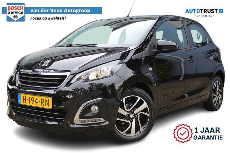Zwart Gebruikt 2020 Peugeot 108 Hatchback | € 9.950 (Eerlijke prijs) - Afbeelding 1/4