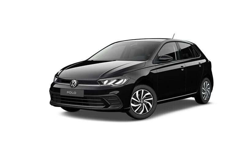 Zwart Nieuw 2025 VW Polo Edition Hatchback | € 33.535 (Eerlijke prijs) - Afbeelding 1/4