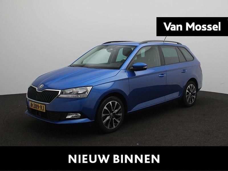 Occasion Skoda Fabia Business Line 95 PK (69 kW) 2020 Blauw Stationwagen