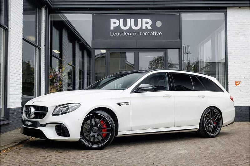 Wit Gebruikt 2018 Mercedes E63 AMG Premium Plus Stationwagen | € 63.500 (Super prijs) - Afbeelding 1/4