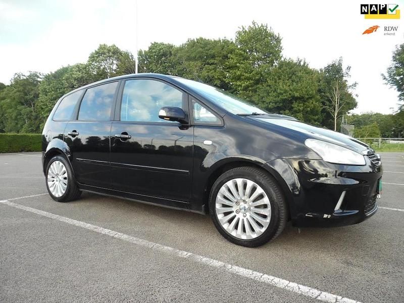 Zwart Gebruikt 2009 Ford C-MAX Titanium MPV | € 3.750 - Afbeelding 1/4