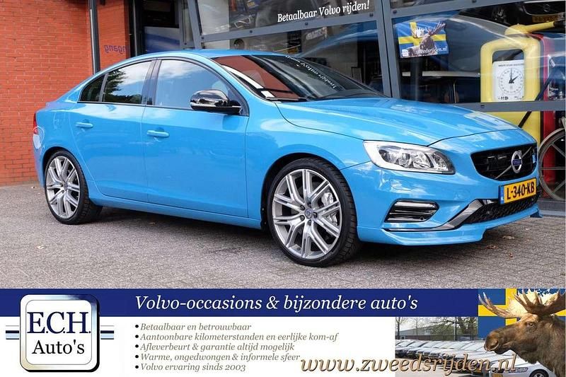 Blauw Gebruikt 2016 Volvo S60 Sedan | € 41.950 - Afbeelding 1/4